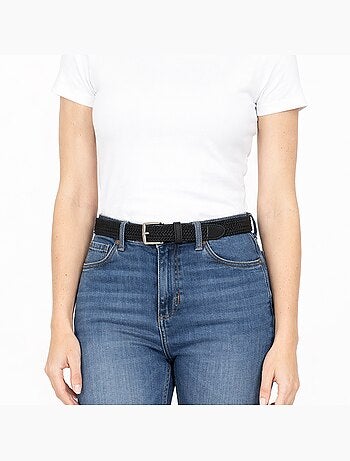 Ceinture élastique tressée femme TIKA