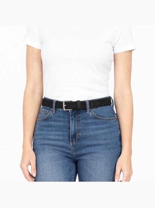 Ceinture élastique tressée femme TIKA - Kiabi Ceinture élastique tressée femme TIKA - Kiabi
