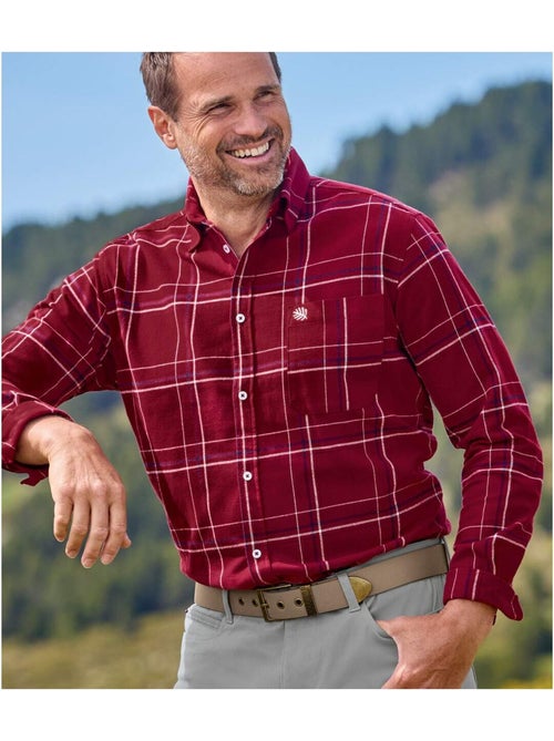 Ceinture en Croûte de Cuir Outdoor  - ATLAS FOR MEN - Kiabi