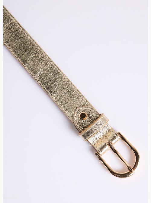 Ceinture en cuir - Afibel - Kiabi