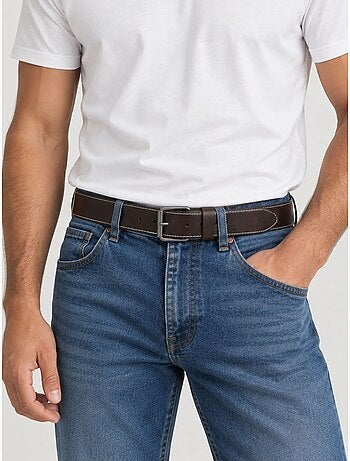 Ceinture en cuir homme 'deeluxe'