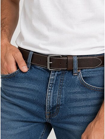 Ceinture en cuir homme 'deeluxe'