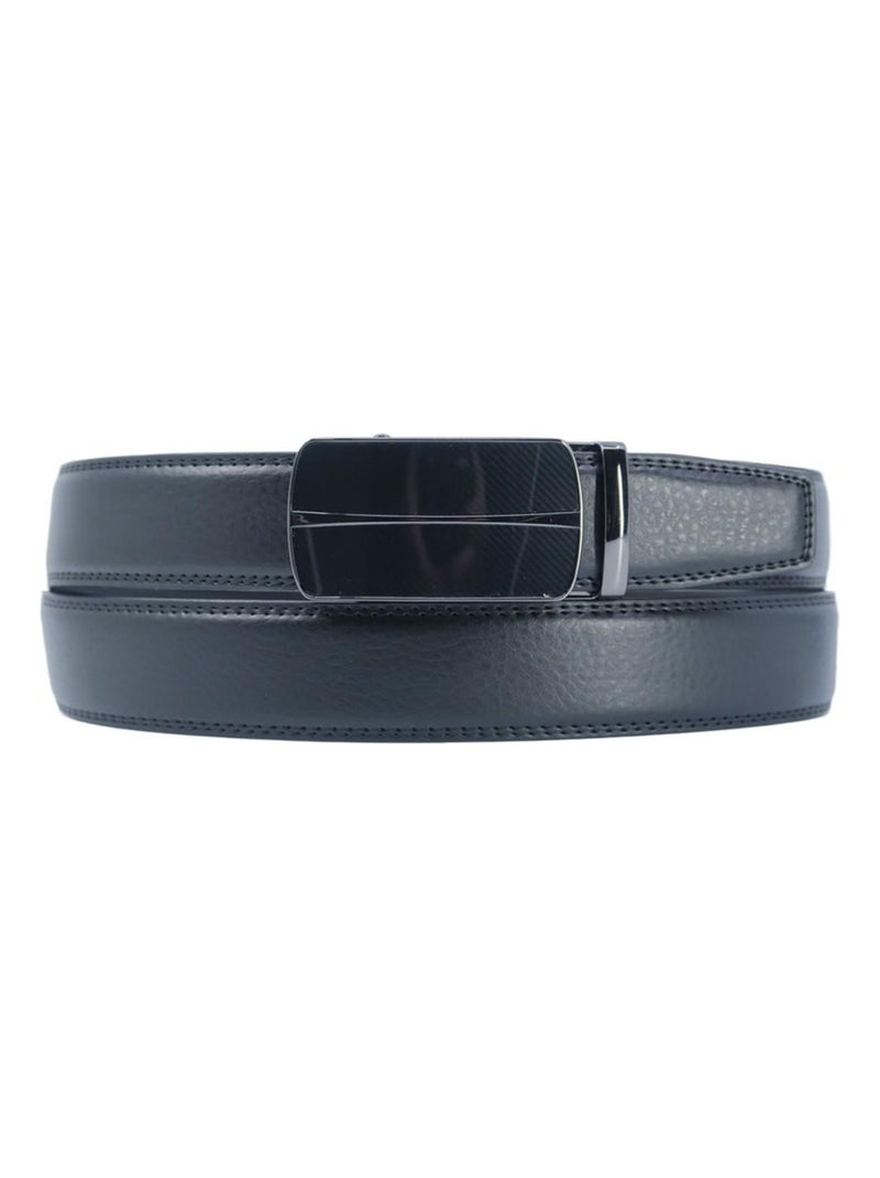 Ceinture en cuir Kebello Noir Noir - Kiabi