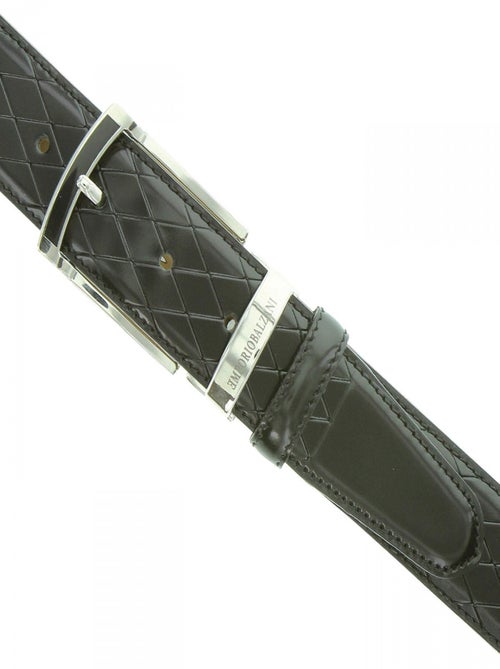 Ceinture en cuir LOSANGE - Kiabi