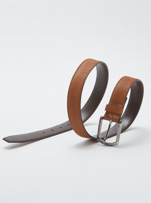 Ceinture en cuir - Kiabi