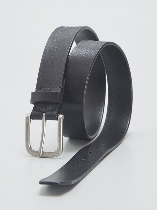 Ceinture en cuir - Kiabi