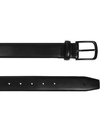 Ceinture en cuir unie et réversible homme isotoner