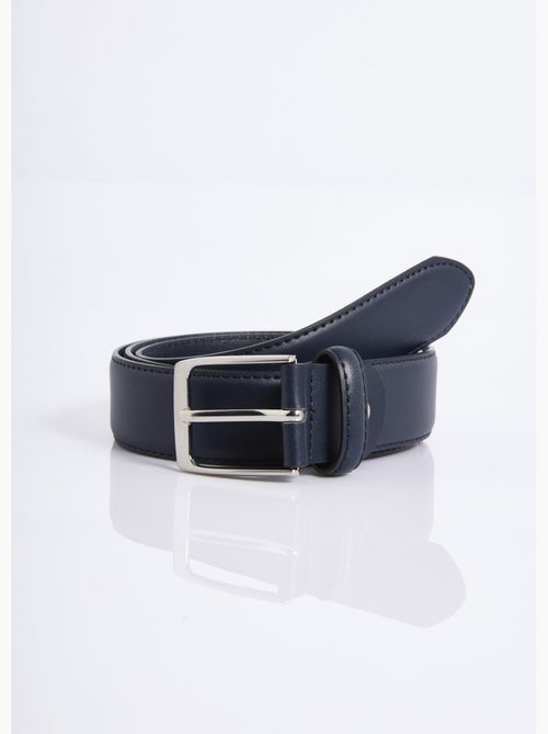 Ceinture en simili cuir, boucle métal - AFIBEL - Kiabi