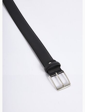 Ceinture en simili cuir, boucle métal - AFIBEL