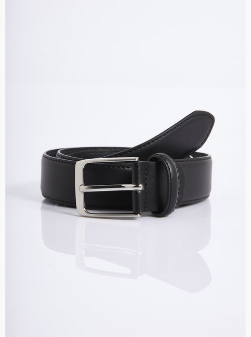 Ceinture en simili cuir, boucle métal - AFIBEL - Kiabi