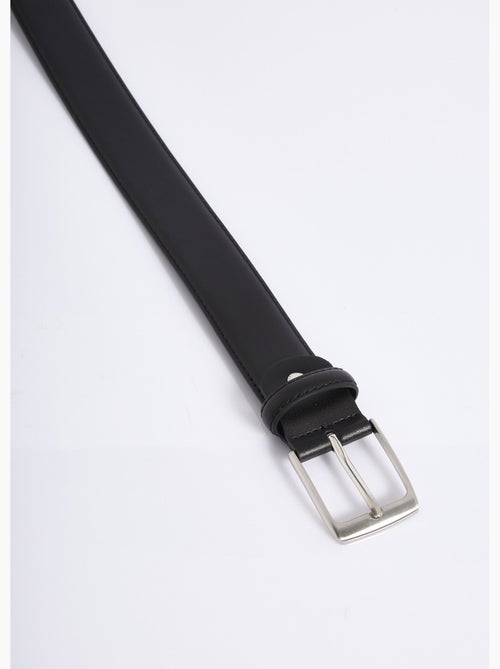 Ceinture en simili cuir, boucle métal - AFIBEL - Kiabi