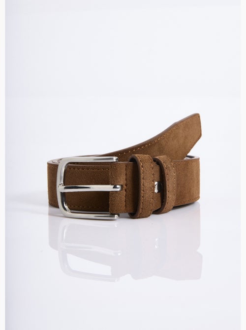 Ceinture en suédine avec boucle métal - AFIBEL - Kiabi