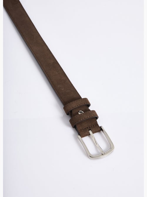 Ceinture en suédine avec boucle métal - AFIBEL - Kiabi