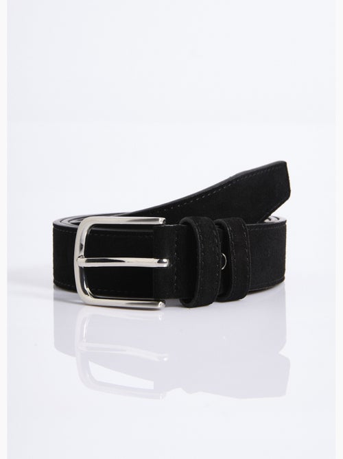 Ceinture en suédine avec boucle métal - AFIBEL - Kiabi