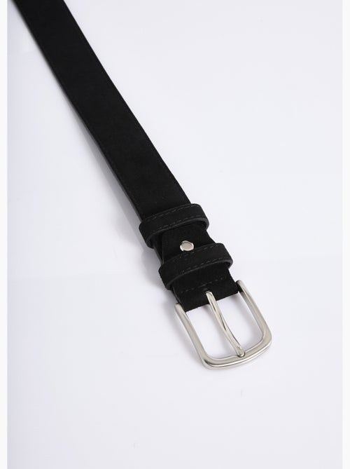 Ceinture en suédine avec boucle métal - AFIBEL - Kiabi