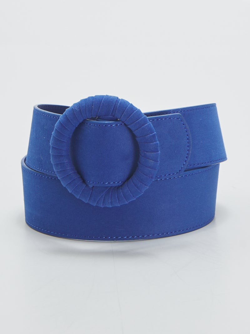 Ceinture en suédine - Bleu - 12.00 Ceinture en suédine - Bleu - 12.00