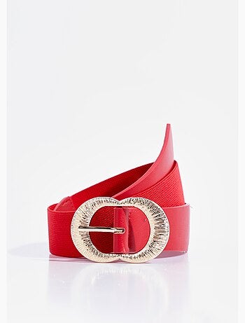 Ceinture extensible avec boucle métal - afibel