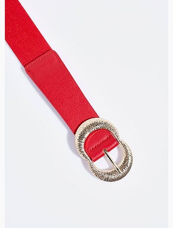 Ceinture extensible avec boucle métal - afibel