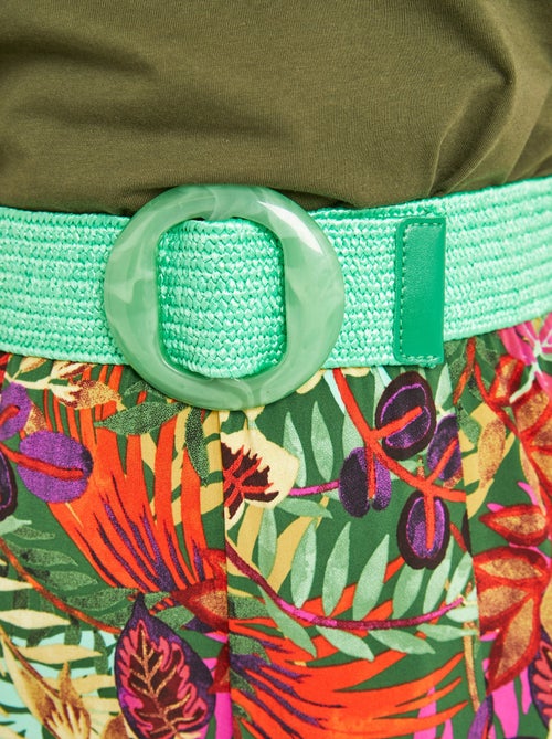 Ceinture extensible avec boucle ronde - AFIBEL - Kiabi