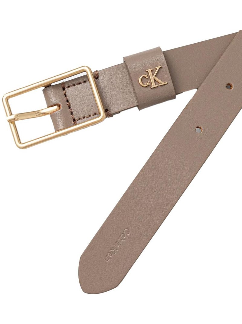 Ceinture Femme Calvin Klein Beige - Kiabi