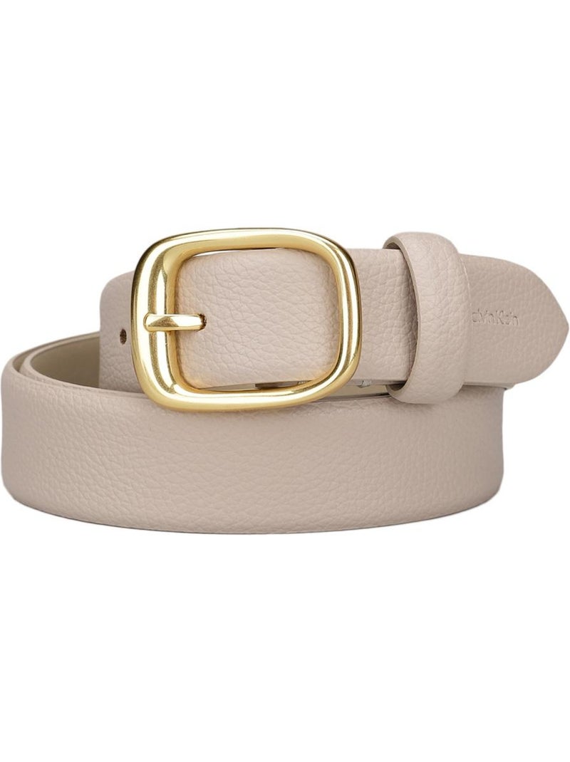 Ceinture Femme Calvin Klein Jeans Beige - Kiabi