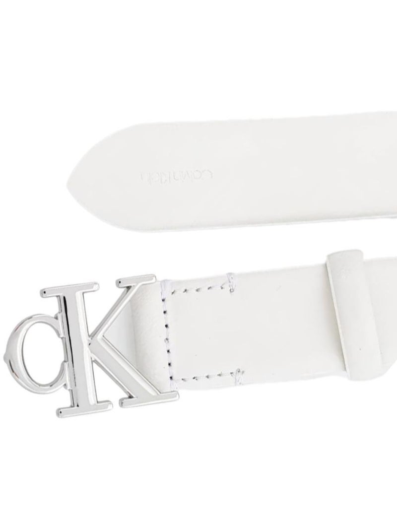 Ceinture Femme Calvin Klein Jeans Blanc - Kiabi