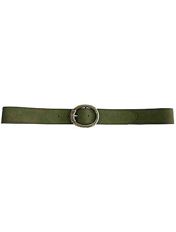 Ceinture femme en cuir lisse 'Deeluxe'