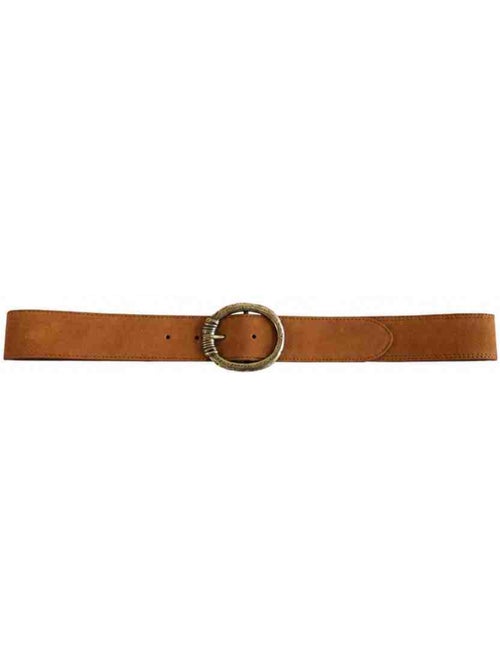 Ceinture femme en cuir lisse 'Deeluxe' - Kiabi