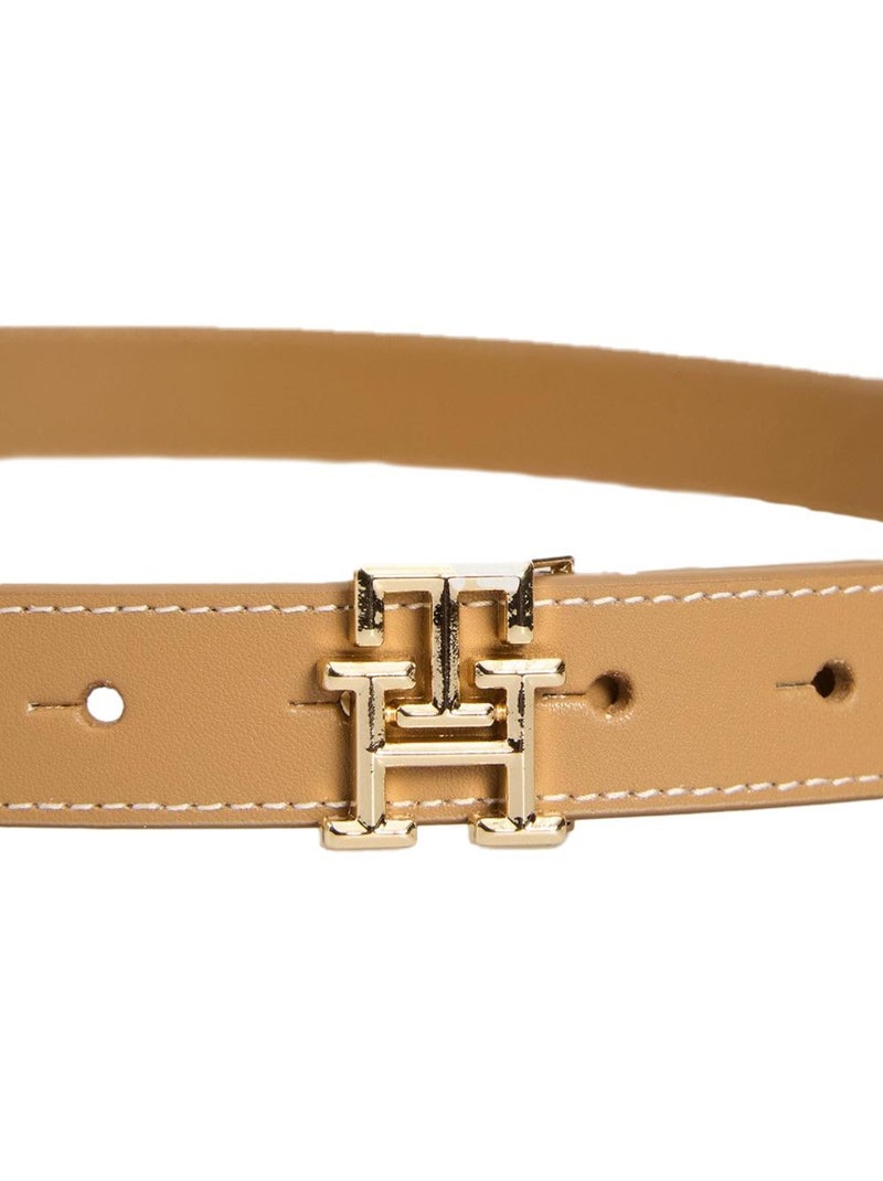 Ceinture Femme Tommy Hilfiger Marron cappuccino - Kiabi