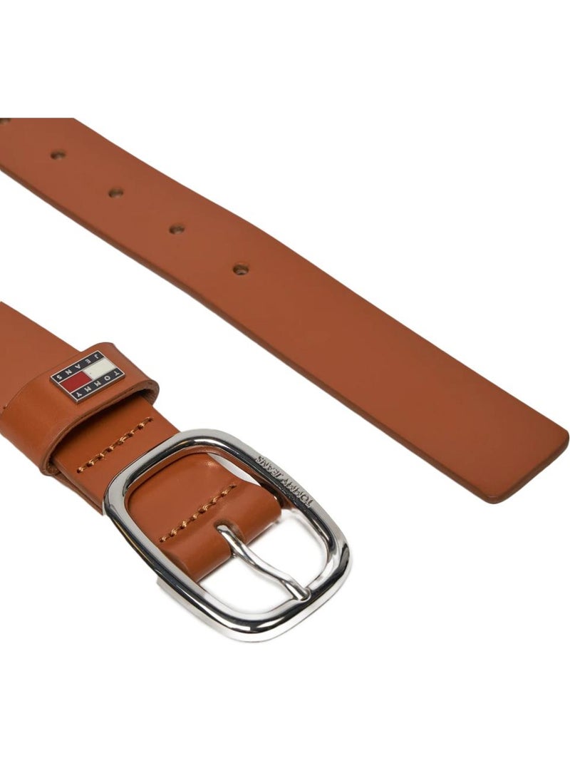 Ceinture Femme Tommy Hilfiger Marron cappuccino - Kiabi