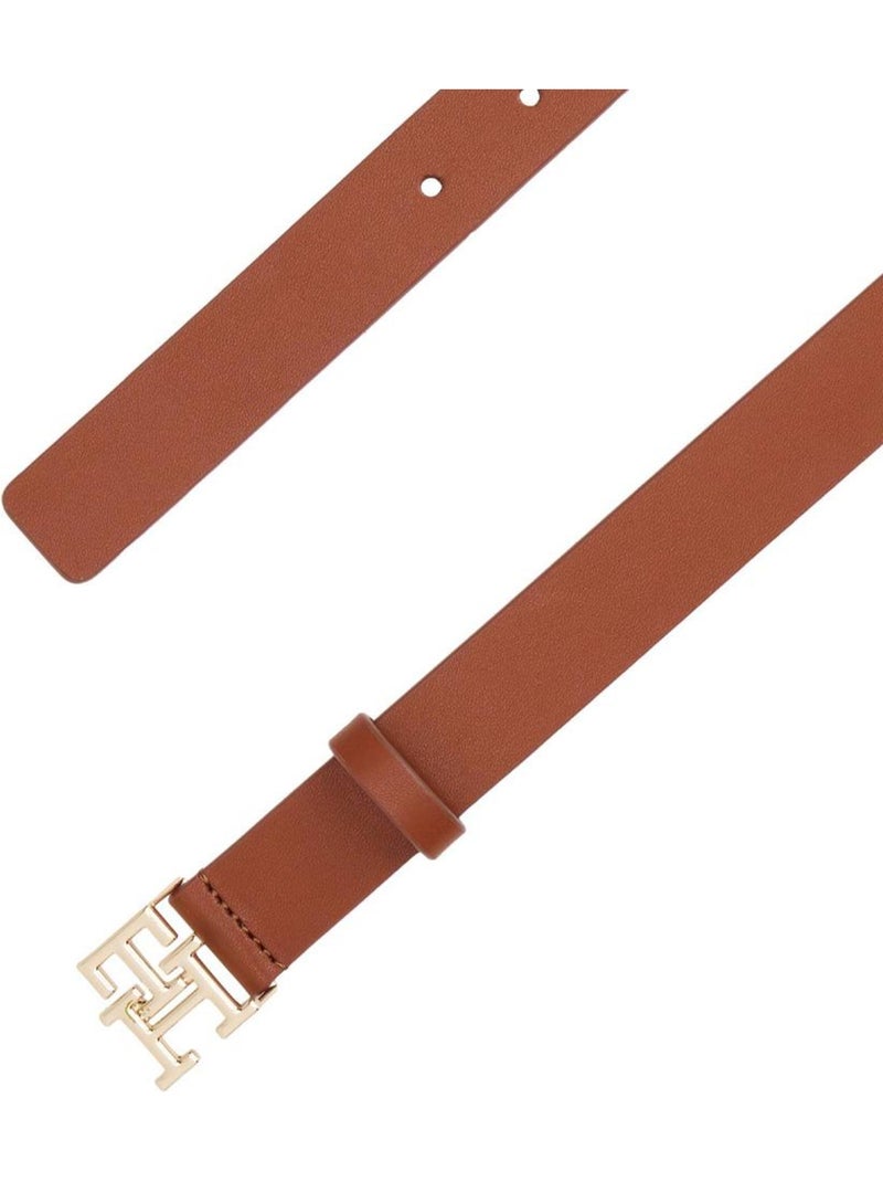 Ceinture Femme Tommy Hilfiger Marron cappuccino - Kiabi