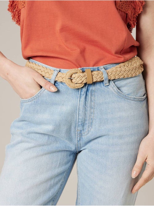 Ceinture femme tressée

 'Deeluxe' - Kiabi
