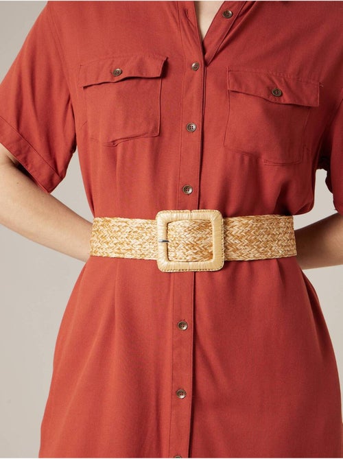 Ceinture femme tressée

 'Deeluxe' - Kiabi