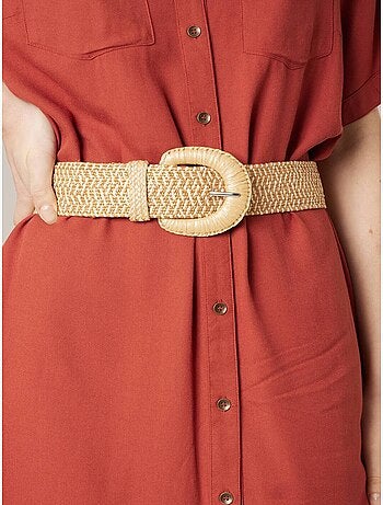 Ceinture femme tressée 'Deeluxe'