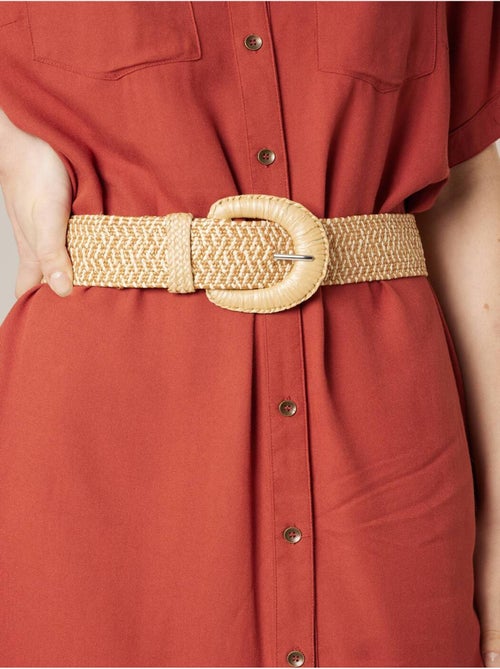 Ceinture femme tressée 'Deeluxe' - Kiabi