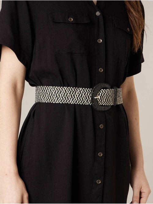 Ceinture femme tressée 'Deeluxe' - Kiabi
