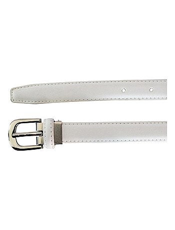 Ceinture fine en cuir ajustable – élégante