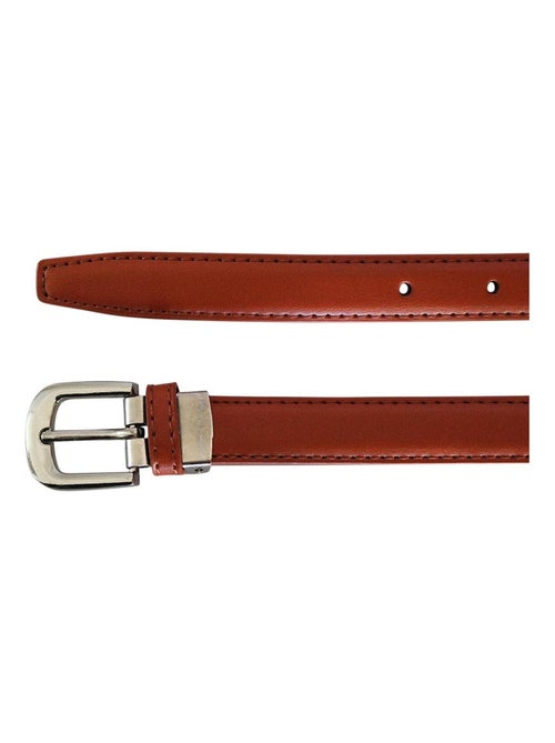 Ceinture fine en cuir ajustable – élégante - Kiabi Ceinture fine en cuir ajustable – élégante - Kiabi