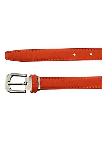 Ceinture fine en cuir ajustable – élégante