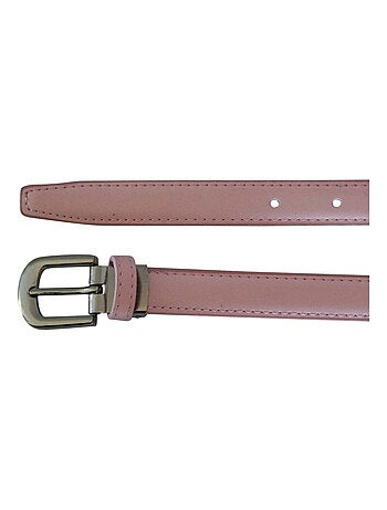 Ceinture fine en cuir ajustable – élégante