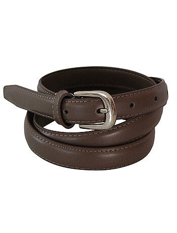 Ceinture fine en cuir ajustable – élégante