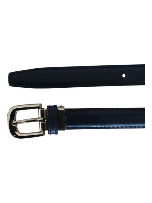 Ceinture fine en cuir ajustable ? ?l?gante - Kiabi