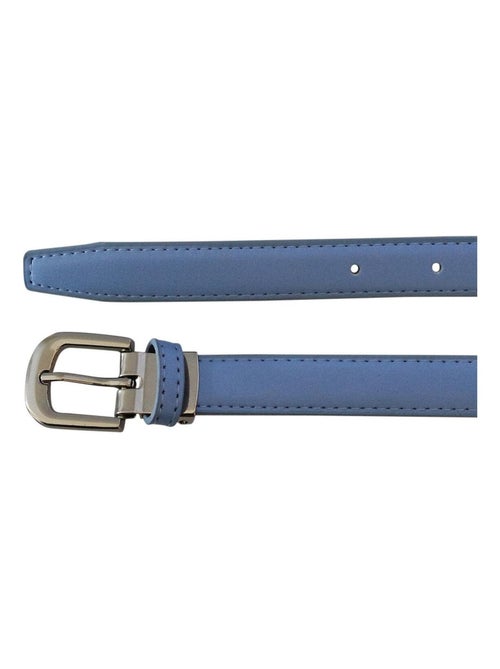 Ceinture fine en cuir ajustable ? ?l?gante - Kiabi