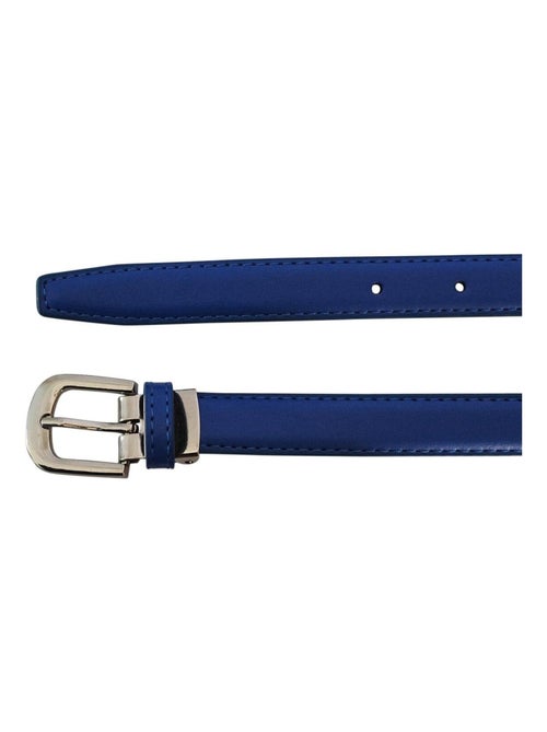 Ceinture fine en cuir ajustable ? ?l?gante - Kiabi