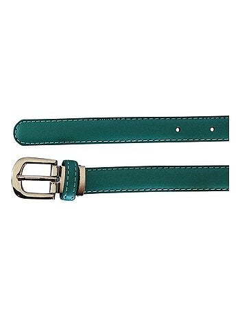 Ceinture fine en cuir ajustable ? ?l?gante