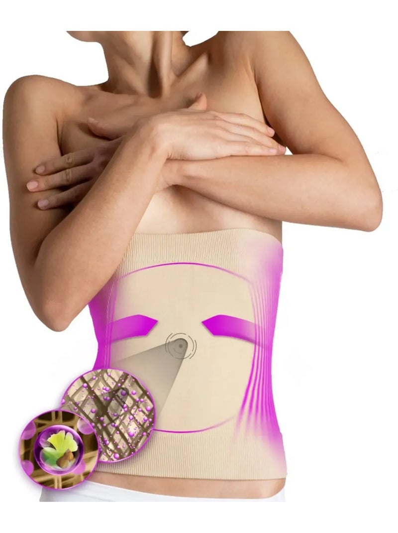 Ceinture Gainante avec Actifs Minceur Beige - Kiabi