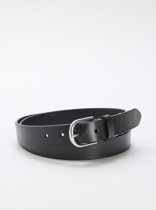Ceinture grande taille en cuir - Kiabi Ceinture grande taille en cuir - Kiabi