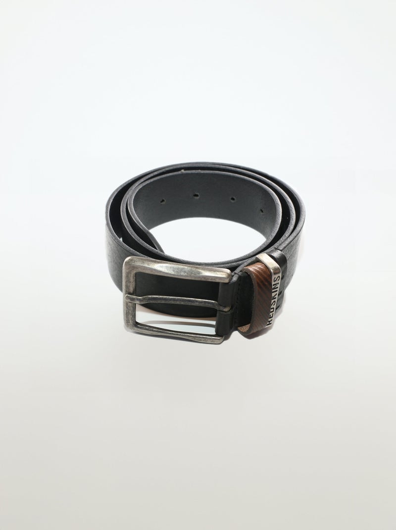 Ceinture Hells Noire Redskins Noir - Kiabi