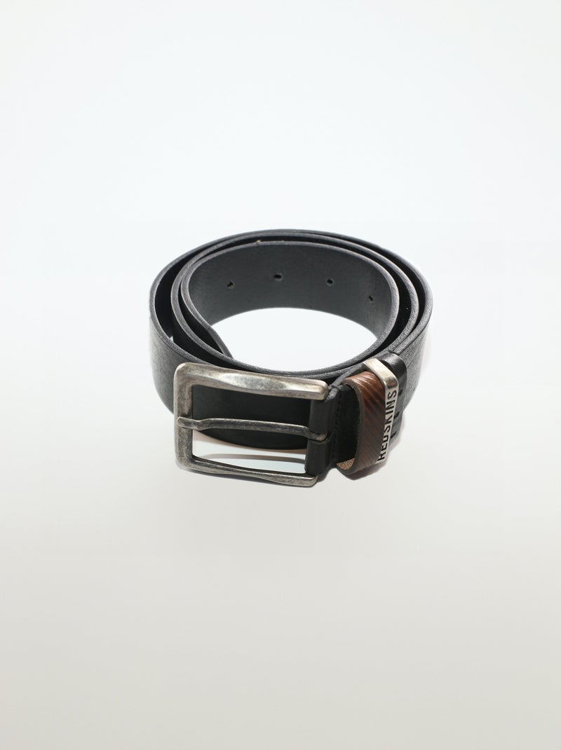 Ceinture  Hells Redskins Noir Noir - Kiabi