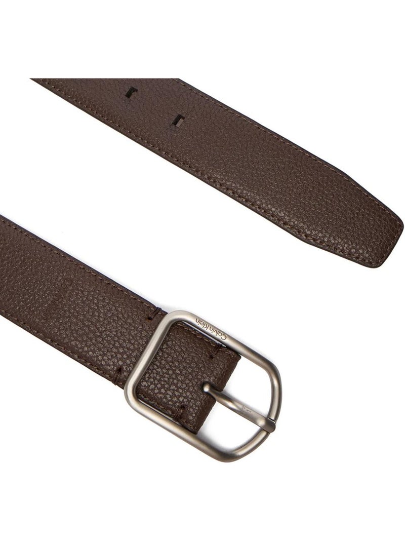 Ceinture Homme Calvin Klein Jeans Marron cappuccino - Kiabi